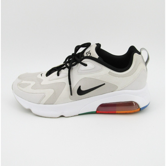 Nike Air Max 200 Size 10.5 UK 9.5 White Multi Athletic Outdoor Exercise - Picture 1 of 10